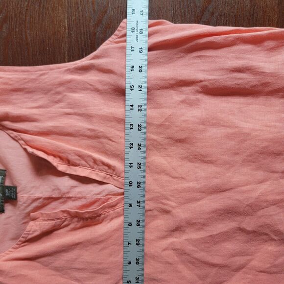 Tommy Bahama 100% Linen Coral Shift Dress With Pockets Womens Sz S/P - Picture 6 of 6